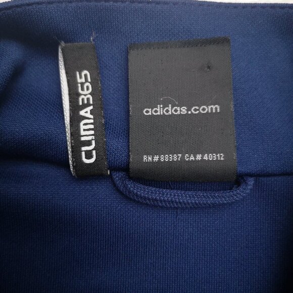 Adidas Clima 365 Navy Black & White Ladies Size Small 1/4 Zip Athletic Jacket - Picture 4 of 11
